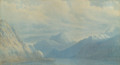 View of Mount Cook across Lake Pukaki 