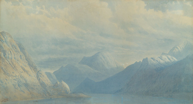 View of Mount Cook across Lake Pukaki 