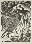 Maui and Mahuika (Maui escaping from Mahuika)