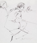 Witness awaiting their Call, Bradley Trial, Auckland High Court