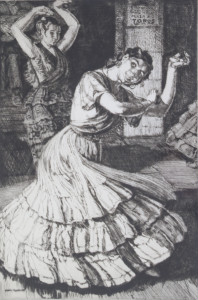 Girl with Castanets