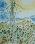 Untitled (Landscape with Buildings and Cicadas)