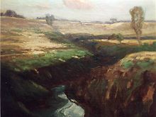 Glimpse of the Waikato River, Cambridge