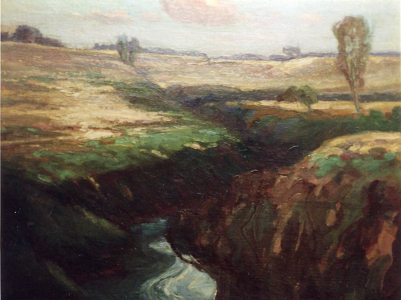 Glimpse of the Waikato River, Cambridge