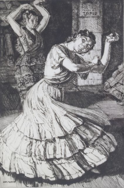 Girl with Castanets