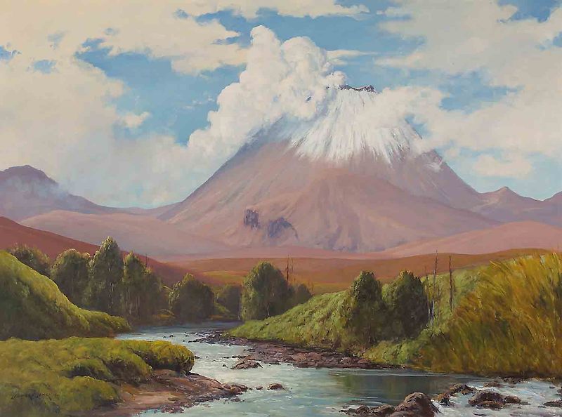 First Snow, Mt Ngauruhoe